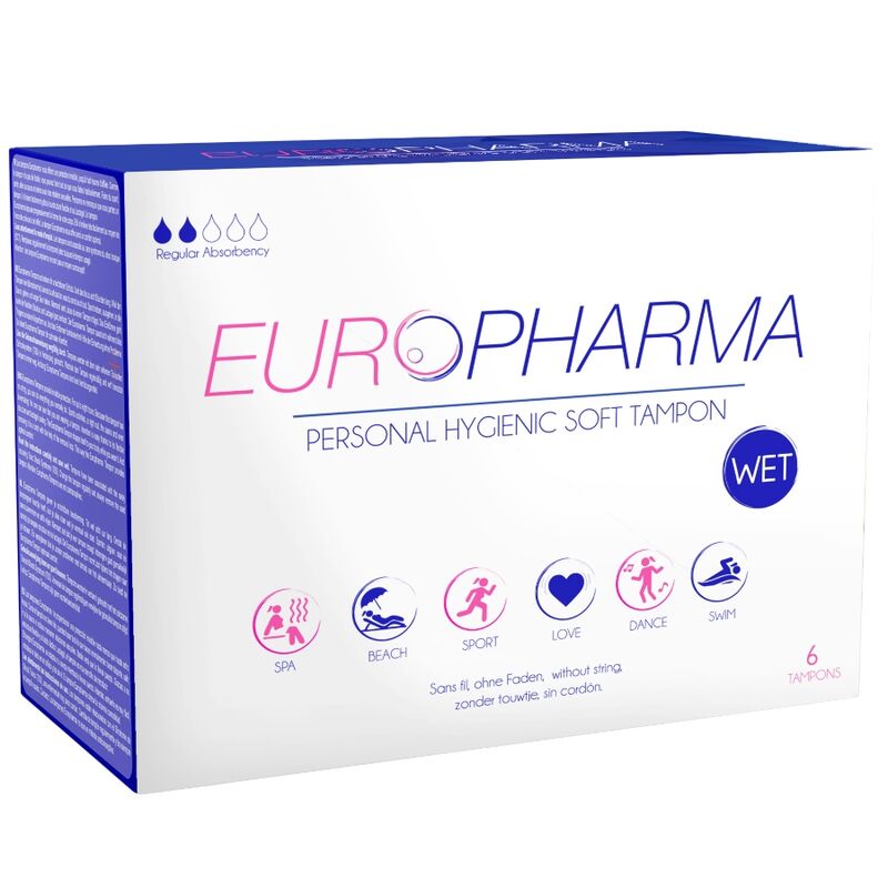 EUROPHARMA – TAMPONS DACTION 6 UNITÉS