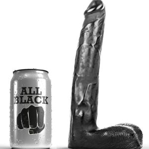 ALL BLACK - GODE RÉALISTE 21 CM