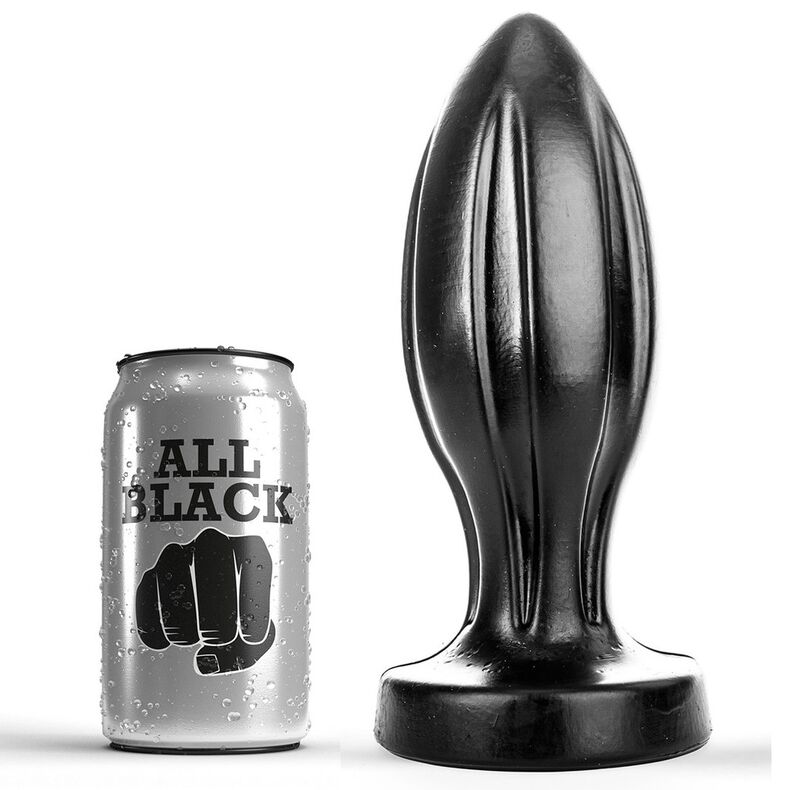ALL BLACK – PLUG ANAL 21 CM