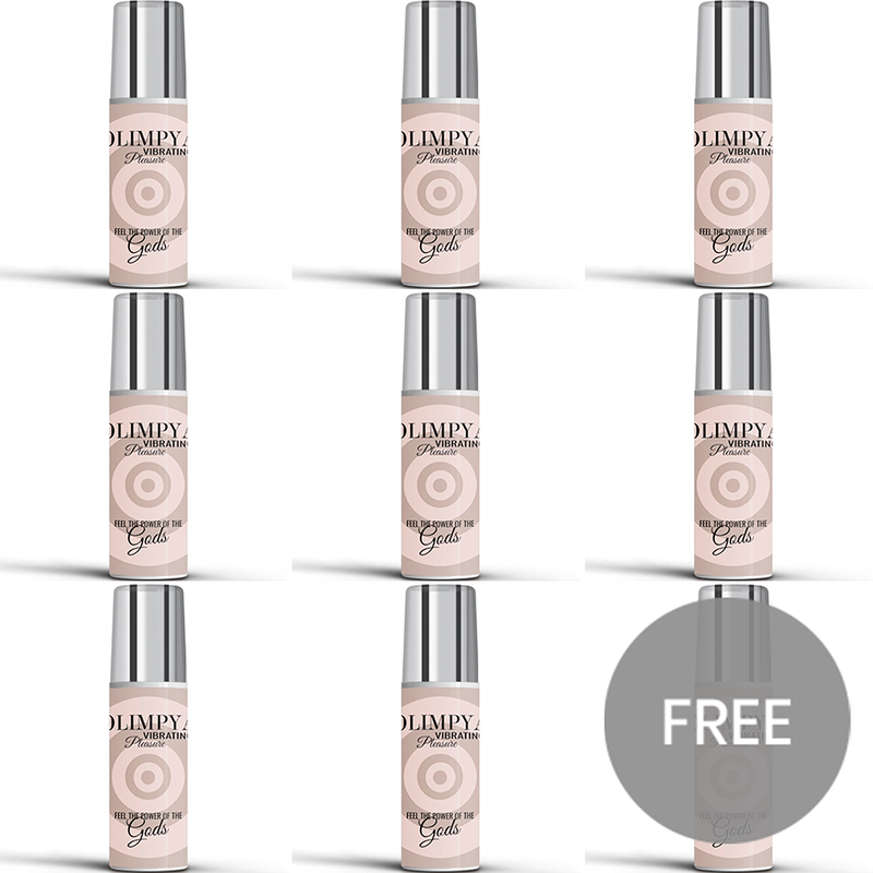 OLIMPYA - DÉESSE DU PLAISIR VIBRANTE 8 + 1 GRATUIT