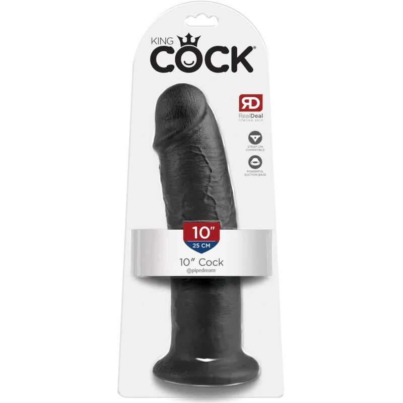 KING COCK - GODE NOIR 25 CM