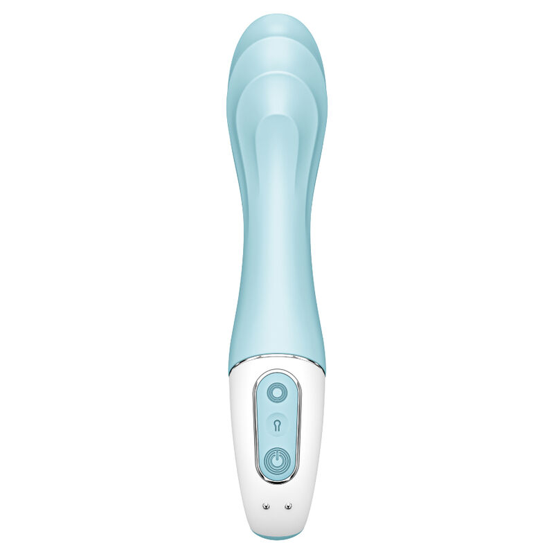 SATISFYER - AIR PUMP VIBRATOR 5+ APP GONFLABLE G-SPOT VIBRATOR BLEU