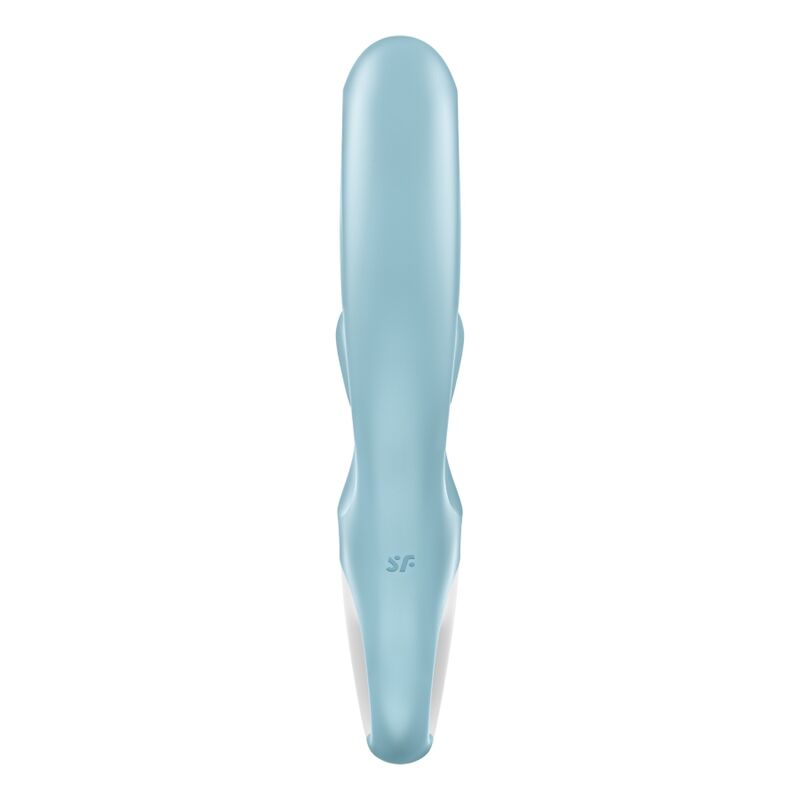 SATISFYER - LOVE ME VIBRADOR RABBIT ROJO