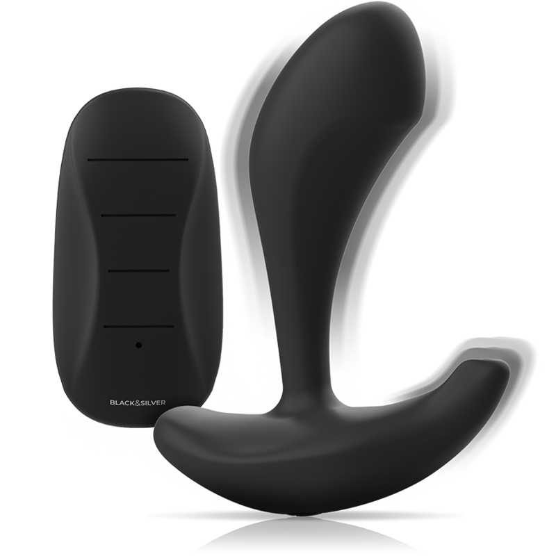 BLACKSILVER - TÉLÉCOMMANDE EN SILICONE POUR PLUG ANAL DWAYNE