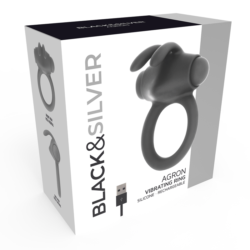 BLACKSILVER- BAGUE AGRON 2.O