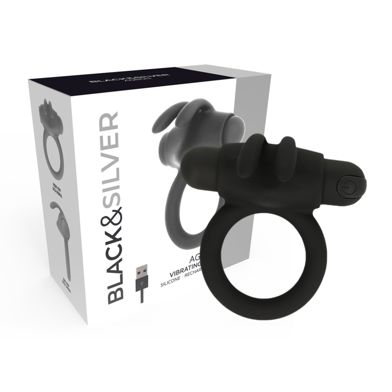 BLACKSILVER- BAGUE AGRON 2.O