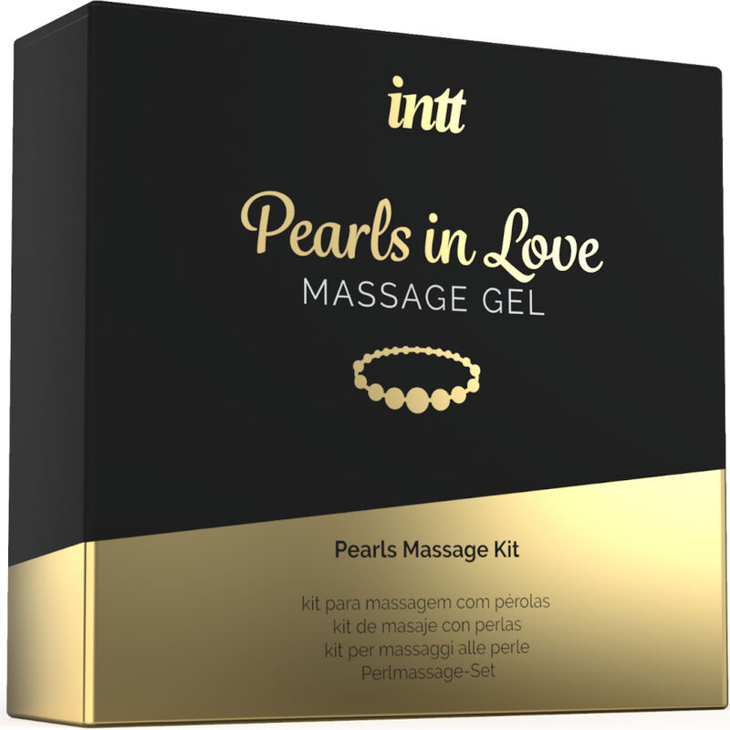 INTT MASSAGE  ORAL SEX - PERLES AMOUREUSES AVEC COLLIER DE PERLES ET GEL DE SILICONE