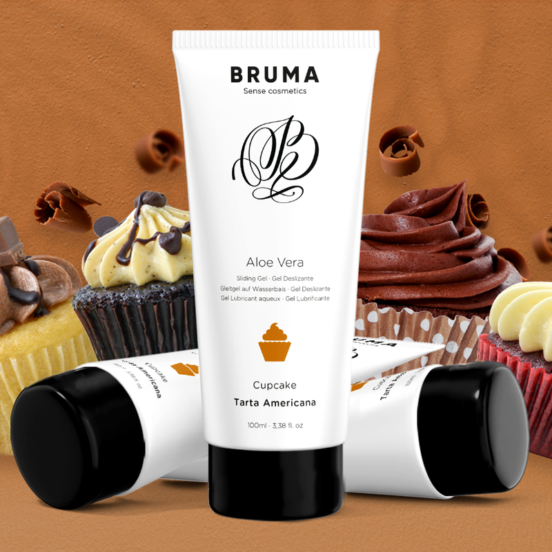 BRUMA - GEL GLISSANT À LALOE VERA SAVEUR CUPCAKE 100 ML