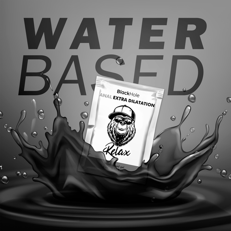 BLACK HOLE - GEL À BASE DEAU EXTRA DILATATION 6 ML DOSE UNIQUE