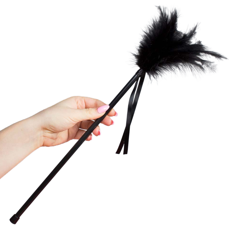 SECRETPLAY – PLUMES NOIRES 40 CM