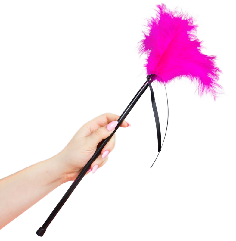 SECRETPLAY – PLUMES ROSE 40 CM