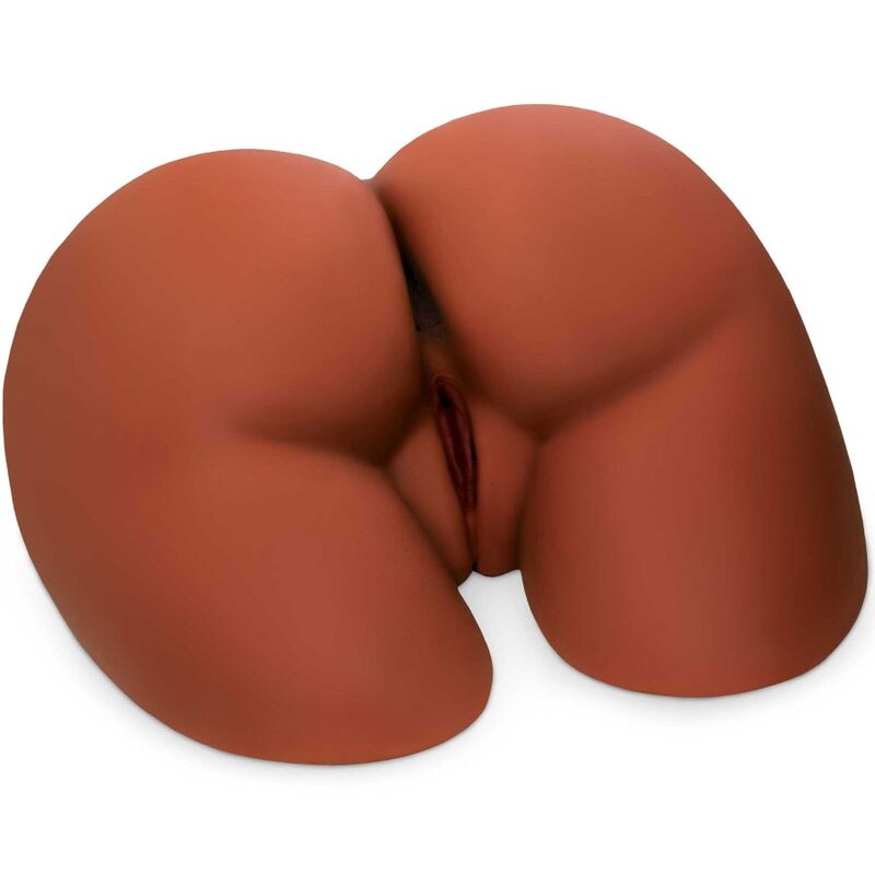 PDX PLUS – MASTURBATEUR MARRON DOUBLE ENTRÉE PERFECT ASS XL