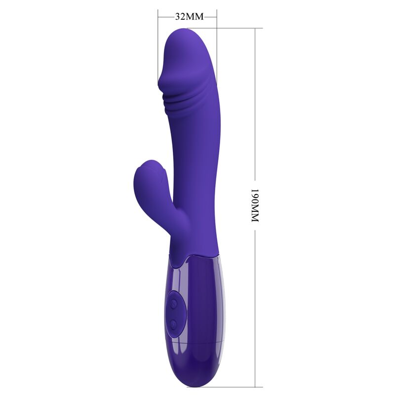 PRETTY LOVE - VIBRATEUR SNAPPY YOUTH  STIMULATEUR DE POINT G VIOLET