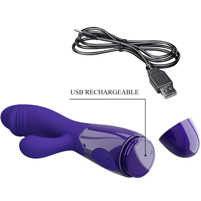 PRETTY LOVE - VIBRATEUR SNAPPY YOUTH  STIMULATEUR DE POINT G VIOLET