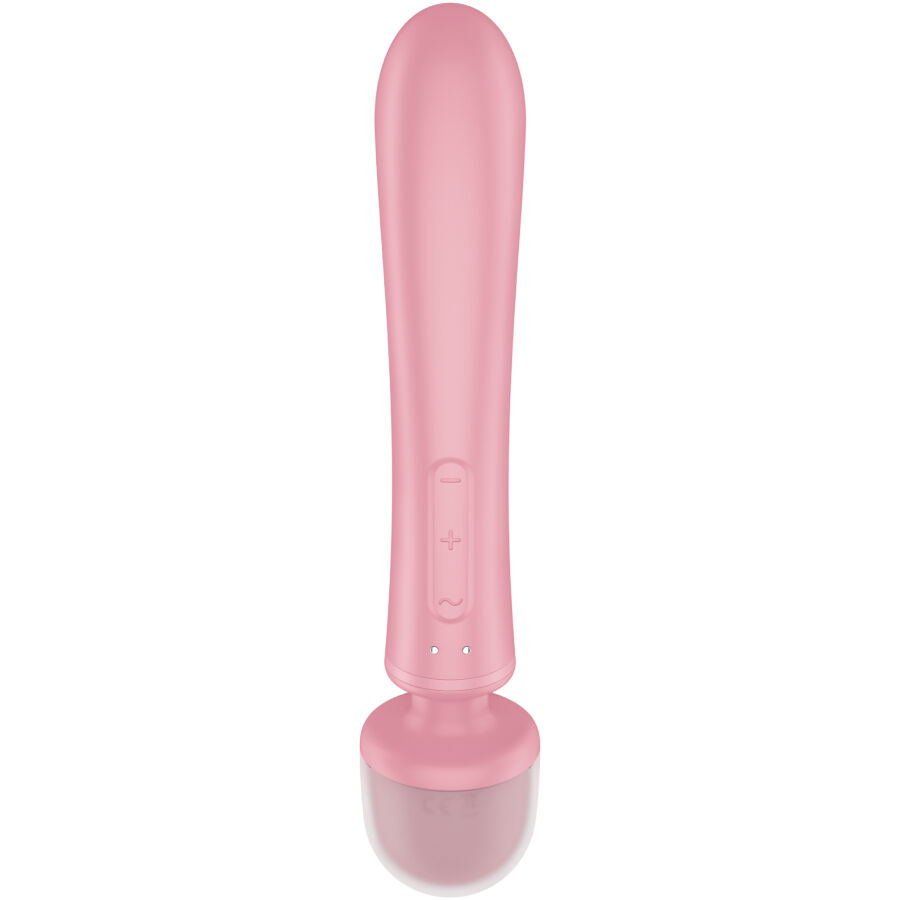 SATISFYER - TRIPLE LOVER MASAJEADOR VIBRADOR RABBIT ROSA