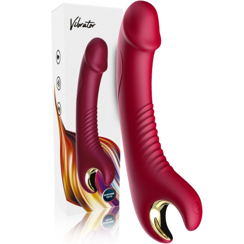 ARMONY - VIBRATEUR  ROTATEUR PRINCE DILDO ROUGE