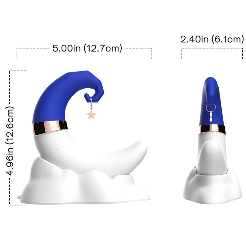 ARMONY - SWEETMOON CLITORIS G-SPOT SUCTION BLEU