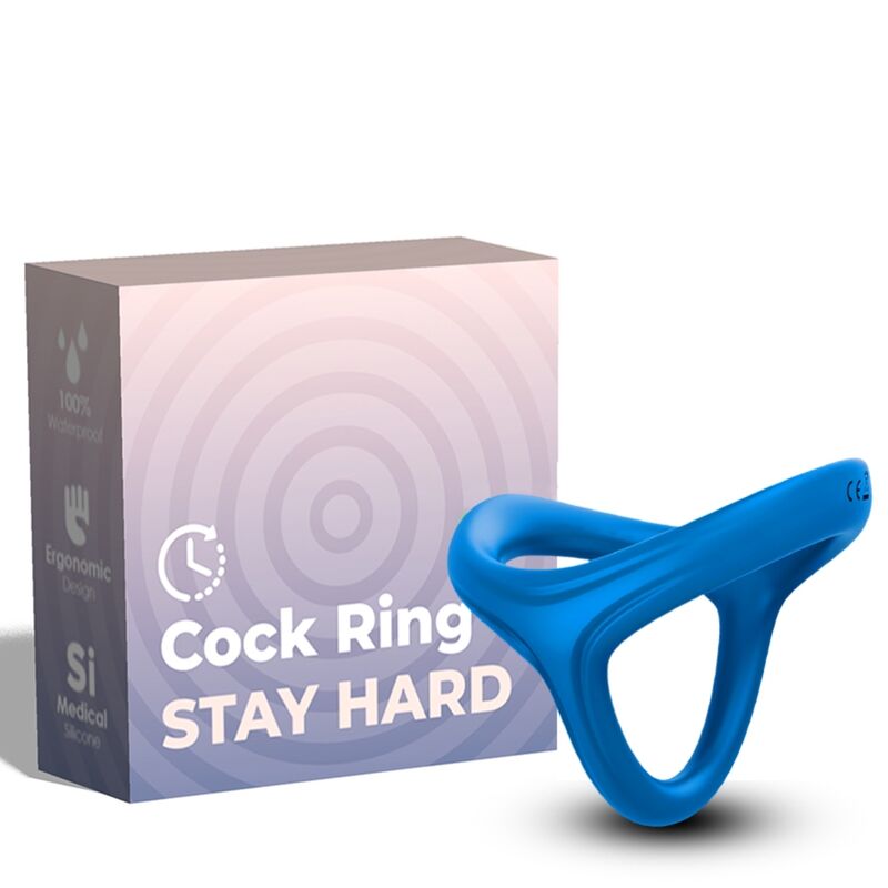 ARMONY – BAGUE DOUBLE SILICONE TRESOR BLEU