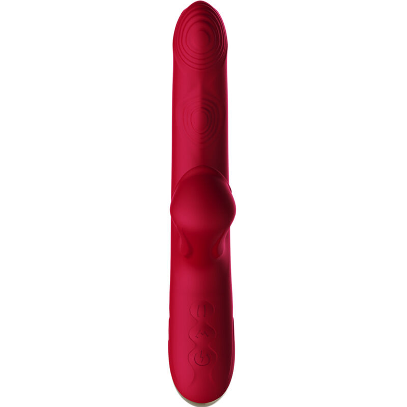 ARMONY - VIBRATEUR BUMP  VENTOUSE MODÈLE 1 BOURGOGNE