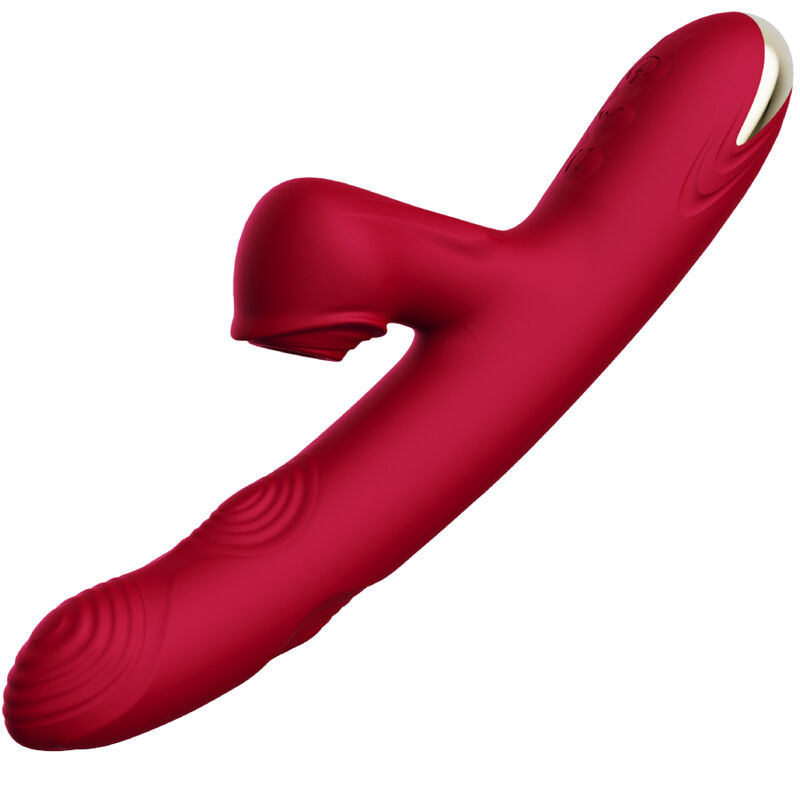 ARMONY - VIBRATEUR BUMP  VENTOUSE MODÈLE 1 BOURGOGNE