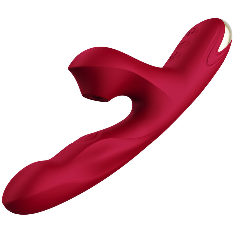 ARMONY - VIBRATEUR BUMP VENTOUSE MODÈLE 2 BORDEAUX