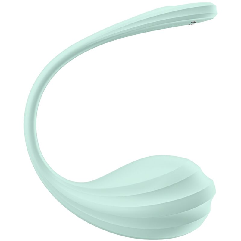 SATISFYER - APPLICATION GRATUITE STIMULATEUR DE POINT G PÉTALE LISSE VERT DEAU