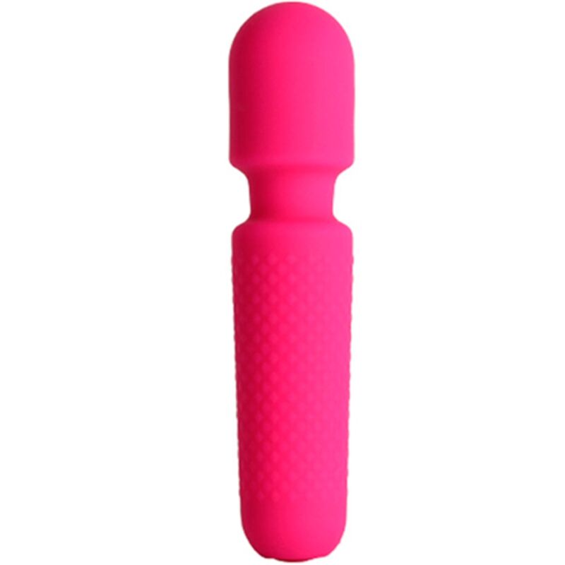 ARMONY – YOUR MAGIC MASSEUR  VIBRATEUR RECHARGEABLE 10 VIBRATIONS BAGUETTE DOTS ROSE