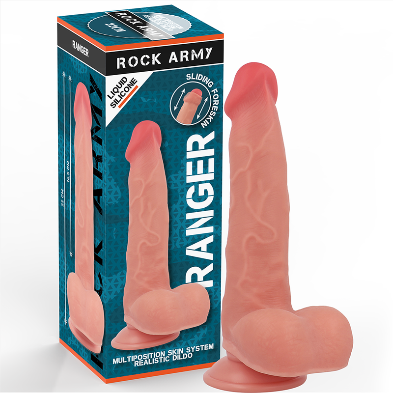 ROCKARMY – RANGER EN SILICONE LIQUIDE 22 CM -O- 3,6 CM
