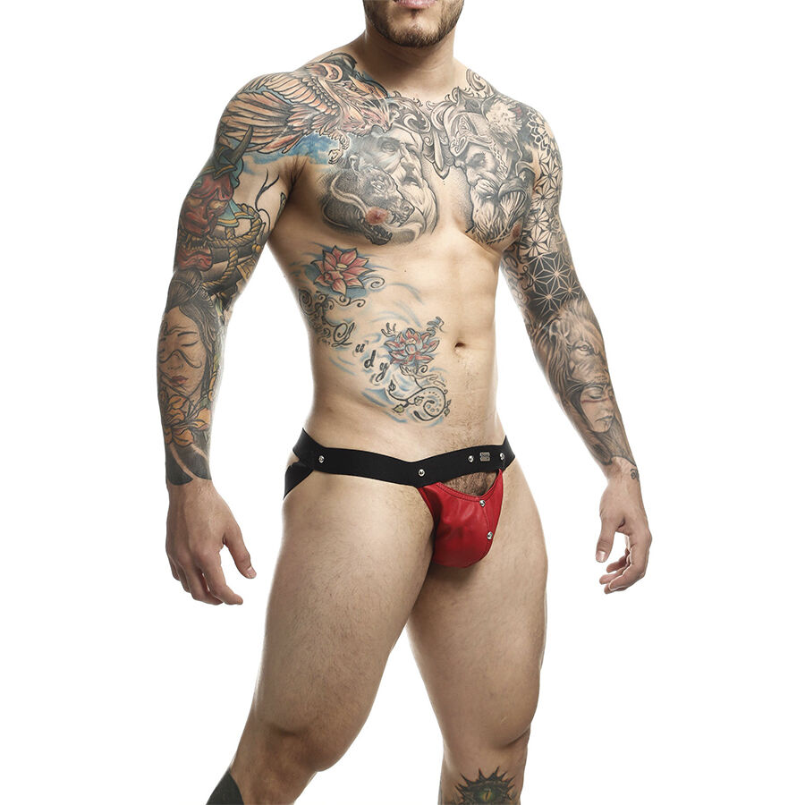 MOB - DNGEON JOCKSTRAP ATHLETE ROUGE TAILLE UNIQUE