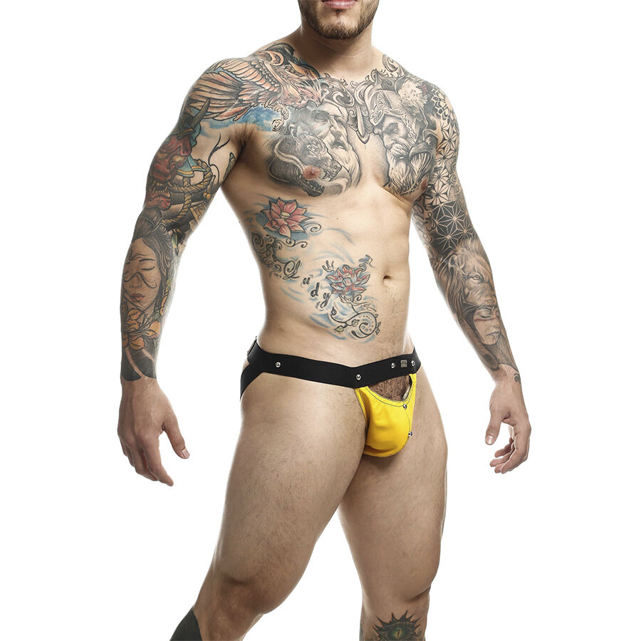 MOB - DNGEON JOCKSTRAP JAUNE SPORTSMAN TAILLE UNIQUE