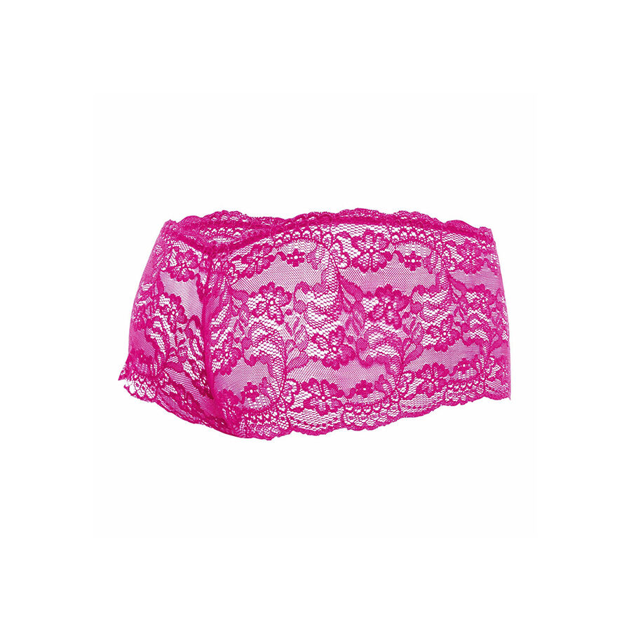 MOB - BOXER ENCAJE ROSA TALLA S/M