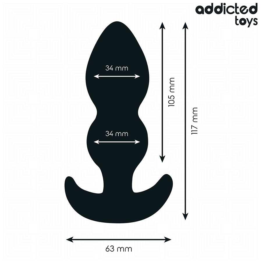 ADDICTED TOYS - PLUG ANAL TAILLE L 11,7 CM