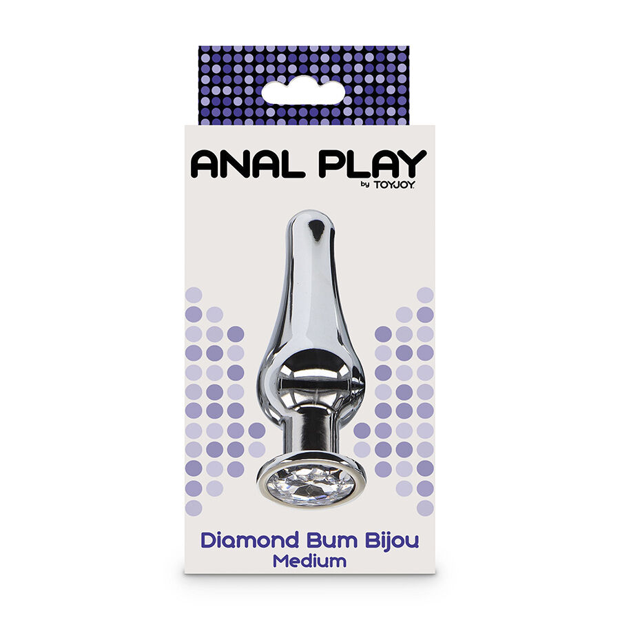 TOYJOY - PLUG ANAL MOYEN DIAMOND BUTT BIJOU