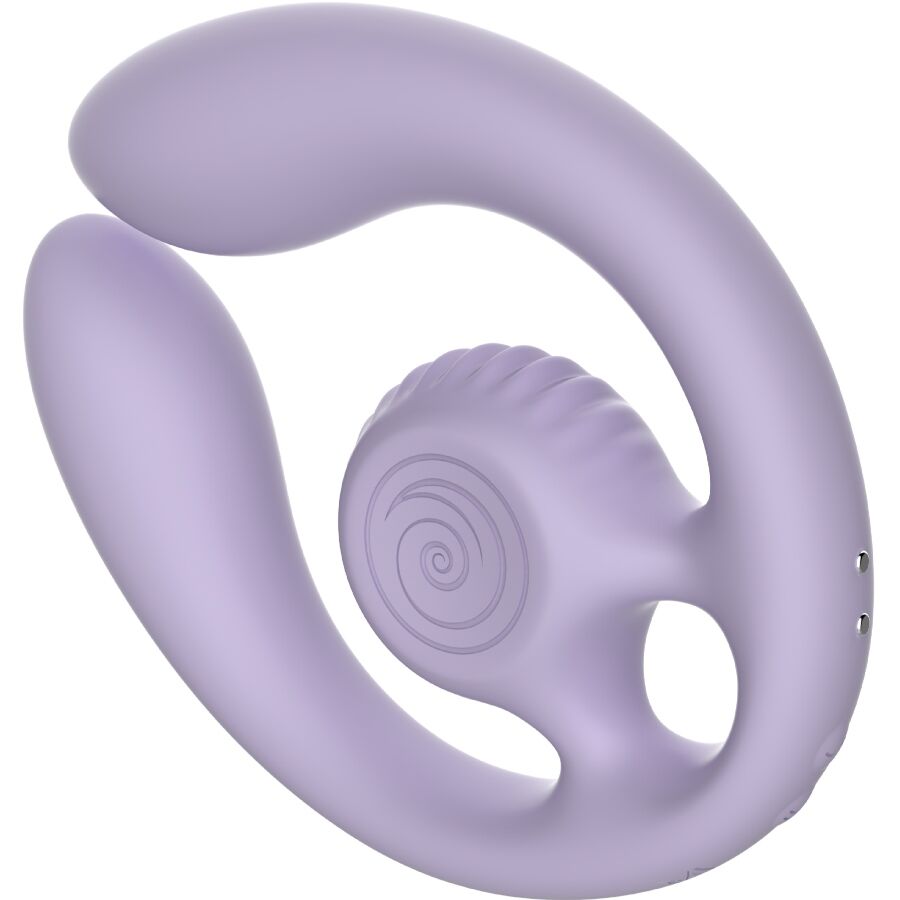 SNAIL VIBE - GIZI DUO STIMULATEUR POUR COUPLES TÉLÉCOMMANDE LILAS