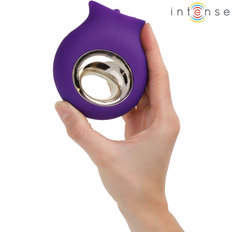 INTENSE - TULI STIMULATEUR CLITORIS 9 VIBRATIONS  9 OSCILLATIONS VIOLET