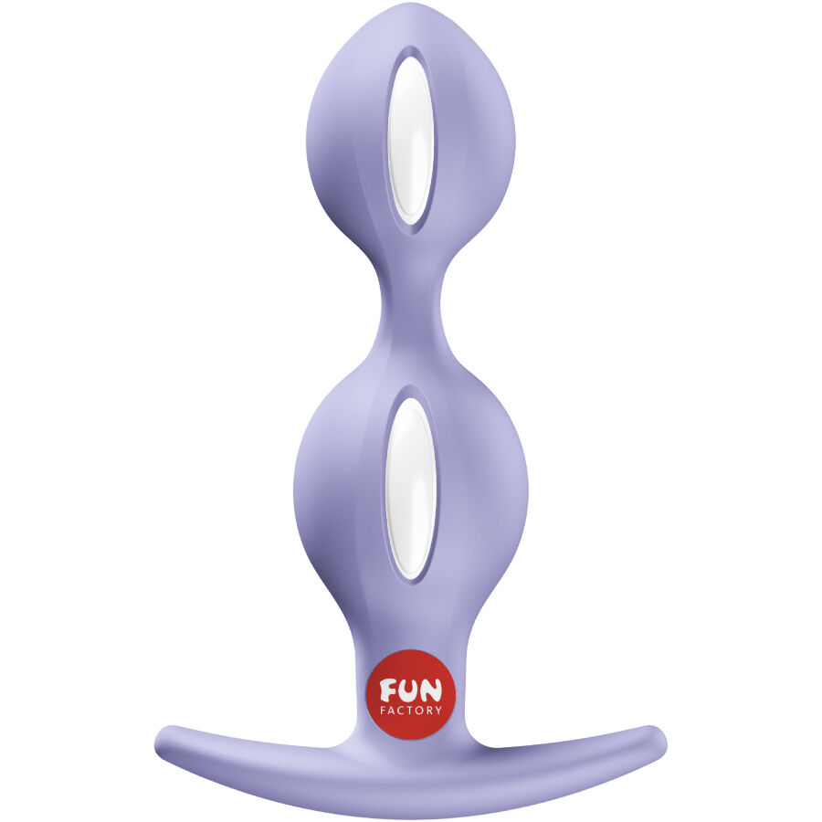 FUN FACTORY - DUO DE B-BALLS PLUG ANAL VIOLET