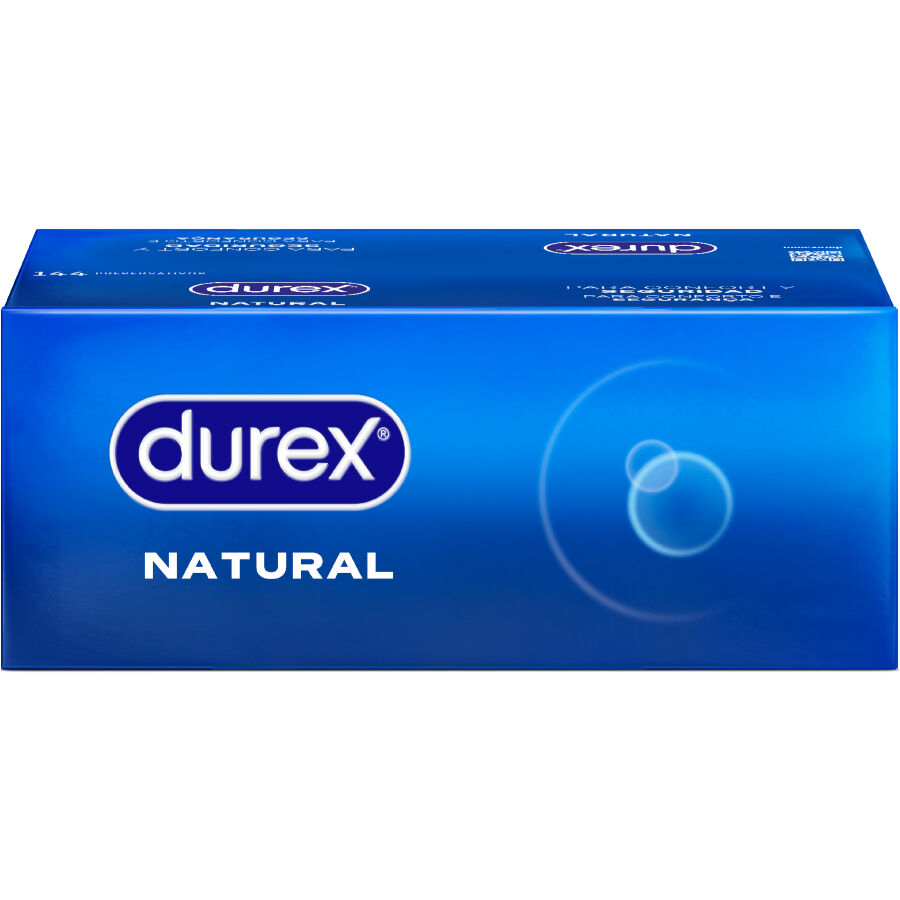 DUREX - PRÉSERVATIFS NATURELS 144 UNITÉS