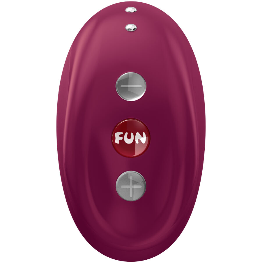 FUN FACTORY - VIBRATEUR À IMPULSIONS DAIR MEA ROUGE VIN