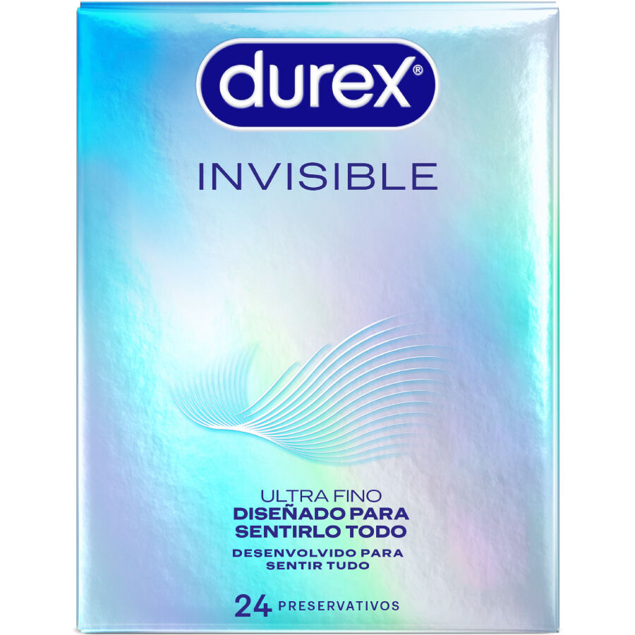 DUREX – PRÉSERVATIFS ULTRA FINS INVISIBLES 24 UNITÉS