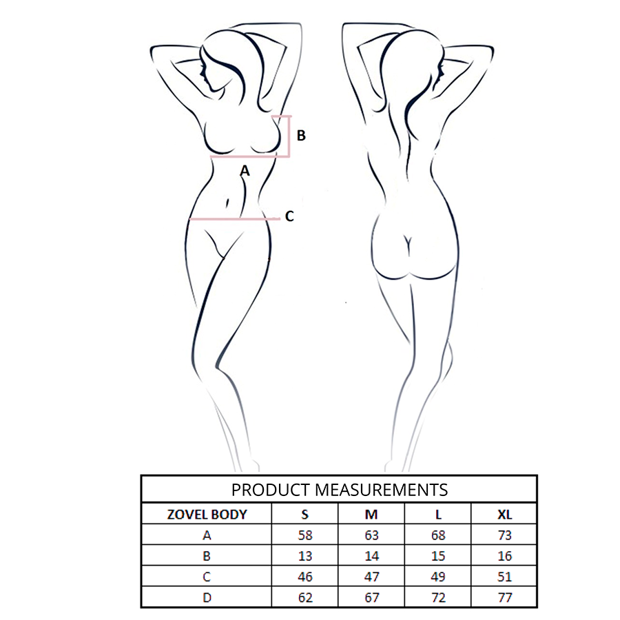 PASSION - BODY ZOVEL ROSE CLAIR L/XL