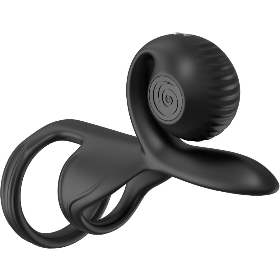 SNAIL VIBE - JOVI BAGUE POUR COUPLES TÉLÉCOMMANDE NOIRE