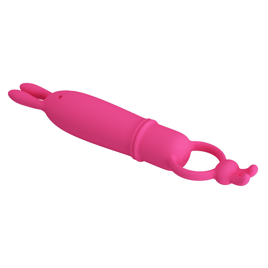 PRETTY LOVE - DELIA VIBRATEUR RABBIT AVEC ANNEAU DE RÉSISTANCE