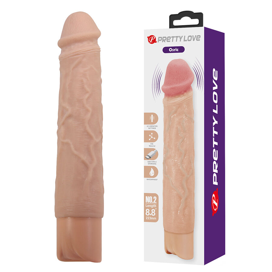 PRETTY LOVE – OSRIC VIBRATEUR FLEXIBLE ET RÉALISTE