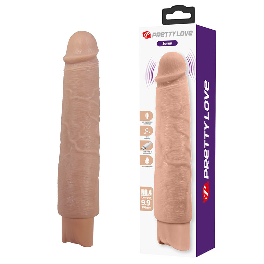 PRETTY LOVE – SOREN VIBRATEUR FLEXIBLE ET RÉALISTE