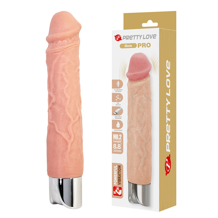 PRETTY LOVE – OSRIC PRO VIBRATEUR FLEXIBLE ET RÉALISTE