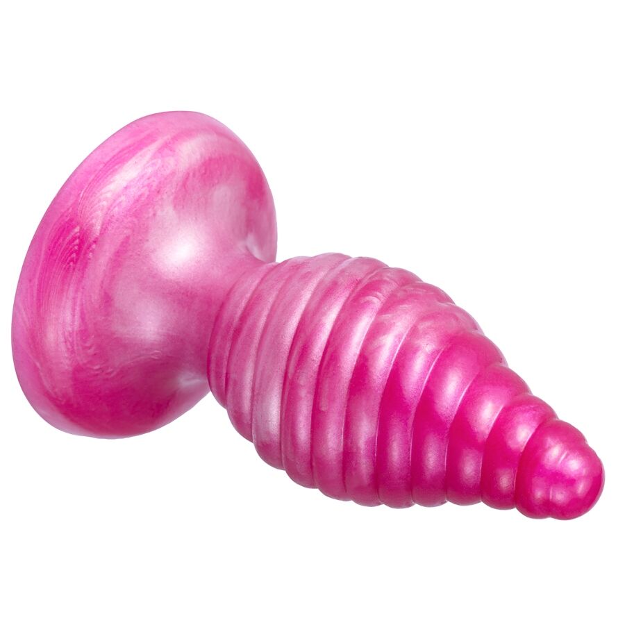 SILEXD - CHERRY PLUG ANAL FANTASY EN SILICONE LIQUIDE THERMORÉACTIF ROSE 9,2 CM