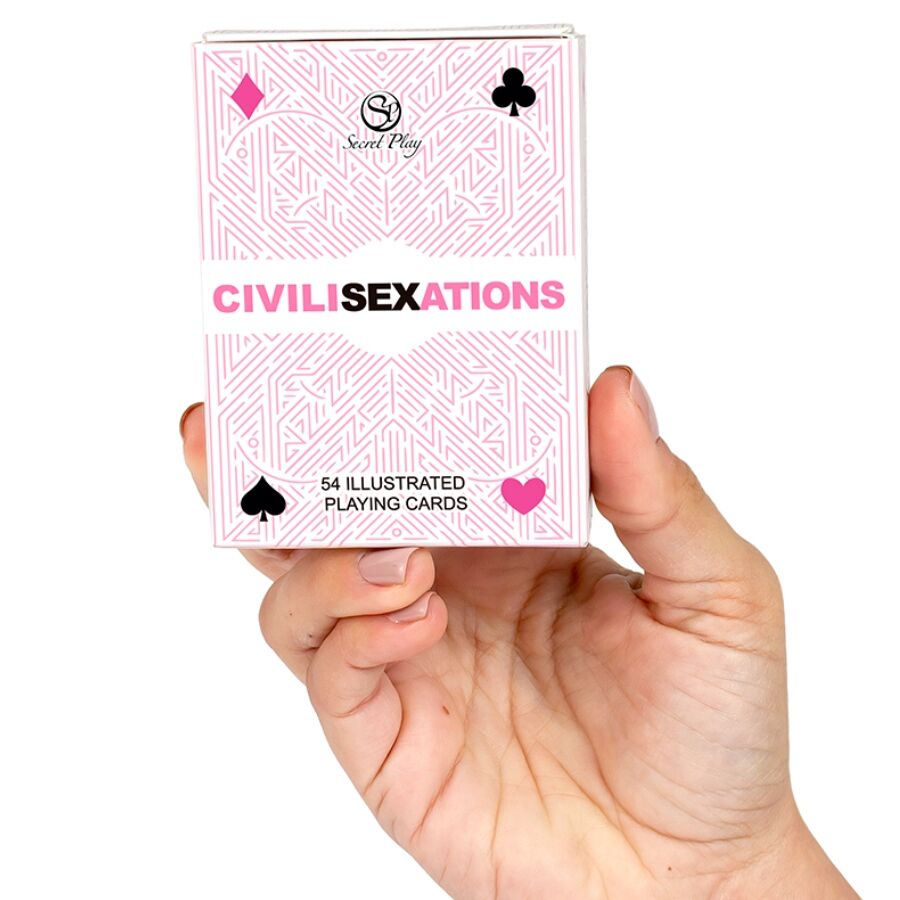 SECRET PLAY - JEU DE CARTES POUR COUPLES "CIVILISEXATIONS"