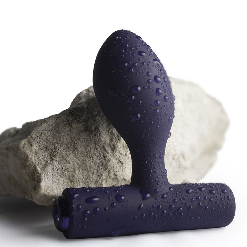 ROCKS-OFF - MINI BAGUETTE RECHARGEABLE 16 FONCTIONS ROSE PIVOINE