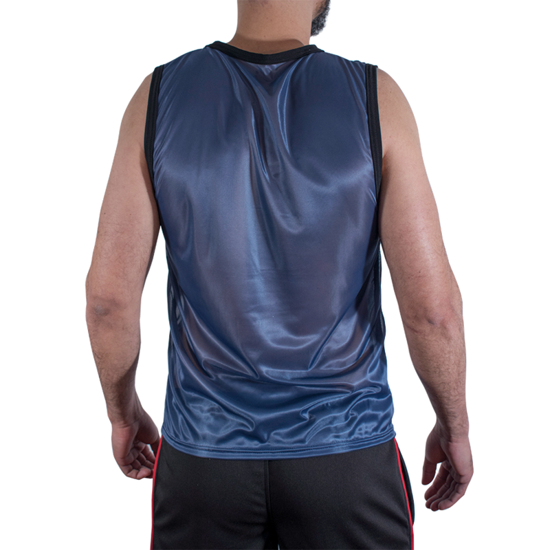 MACHO - T-SHIRT BLEU MARINE TAILLE S/M