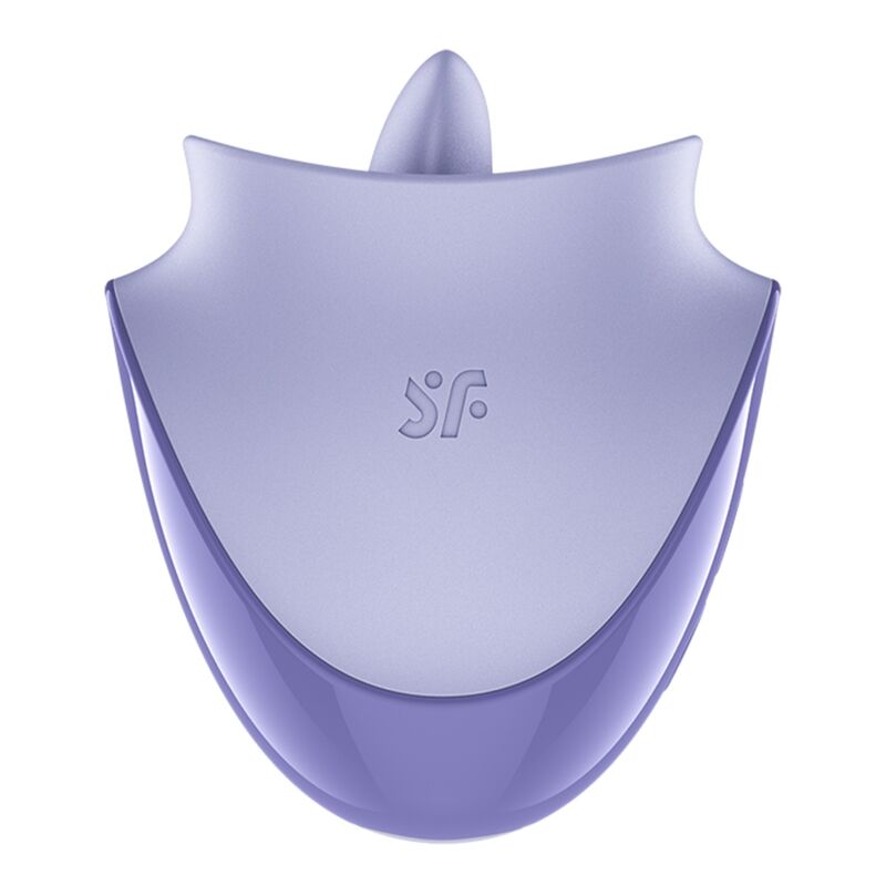 SATISFYER - TONGUE DANCER STIMULATEUR CLITORIAL AVEC VIBRATIONS ET PULSATIONS LILAS